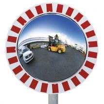Kaptorama - Onbreekbare panoramische spiegel voor de industrie met gezichtsveld van 180° - Kaptorama