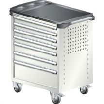 Werkplaatswagen L3627 kunststof coating - 7 lades - Lista - Lista