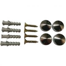 Set Voor Muurbevestiging Voor Qualimir, - Kaptorama