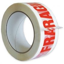 Tape Polypropyleen Acryl - Geruisloos - Fragile,