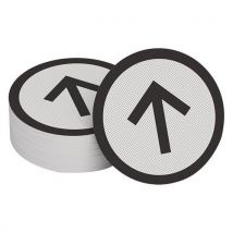 Markering Voor Stootbord Pijl Zwart,