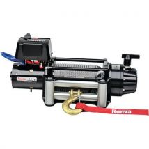 Elektrische lier voor voertuig 12 V - Draagvermogen 4309 kg - Huchez - Huchez