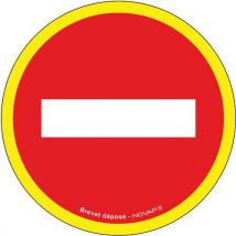 Verbodsbord met hoge zichtbaarheid - Verboden toegang - Hard - Novap - Novap
