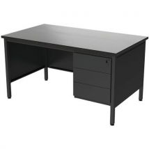 Bureau Confort 2 met ladeblok 3 laden - 140 cm - Robberechts