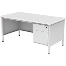 Bureau Confort 2 met ladeblok 2 laden - 160 cm - Robberechts
