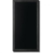 Krijtbord Natura Wandmontage 56x100 Zwart, - Showdown Displays