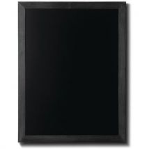 Krijtbord Natura Wandmontage 60x80 Zwart, - Showdown Displays