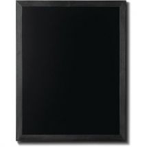 Krijtbord Natura Wandmontage 70x90 Zwart, - Showdown Displays