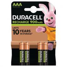 Oplaadbare batterij 900 mAh AAA LR3 - Set van 4 - Duracell - Duracell