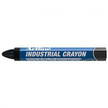 Industrieel Crayon Waskrijt - Zwart, - Artline