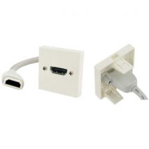 HDMI-frontplaat voor inbouwdoos - Erard D3C