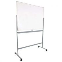 Gelakt magnetisch whiteboard, mobiel en keerbaar - Manutan Expert