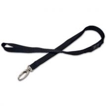 Platte Veiligheidskeycord Met Ovalen Musketon - 100,