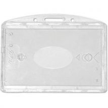 Badgehouder voor 2 eenvoudig kaarten - Set van 100 - Sogedex - Sogedex