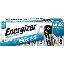 Alkalinebatterij Max Plus AA - 50 stuks - Energizer - Brand