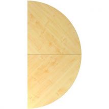 Aanbouwtafel 160x80cm 1/2 cirkel - Hammerbacher - Hammerbacher