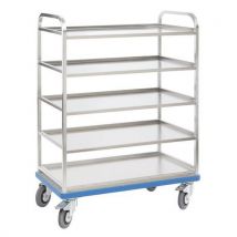 Aluminium wagen met legborden voor bakken G-ORG - Gmöhling - Gmohling