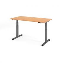 Zit- en stabureau elektrisch 160x80cm XDSM16 - Hammerbacher - Hammerbacher