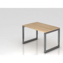 Bureau vierkant met O-vormige onderstel - 120x80 cm - Hammerbacher - Hammerbacher