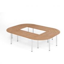 Vergadertafel set serie K - 320x240 cm - Hammerbacher - Hammerbacher