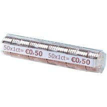 Pet-portemonnee - 0,01-euromunten, 50 Stuks/buis,