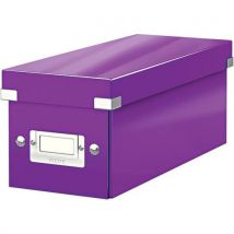 Opbergdoos Cd-box Click & Store Wow Paars_60410062, - Leitz