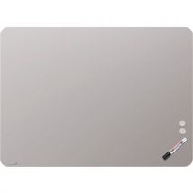 Glasbord Mat Met Afgeronde Hoeken - 90x120cm - Grijs, - Legamaster