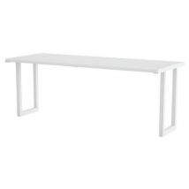Tuintafel H24 Van Roestvast Staal - Wit, - Urbantime
