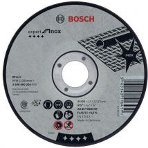 Doorslijpschijf Recht Inox As 46 T Inox Bf 125 Mm, 1,6 Mm, - Bosch