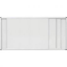 Whiteboard Met Schuifpanelen - Bi-office, - Bi-Office