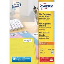 Mini-etiket Avery - laserprinter - Brand