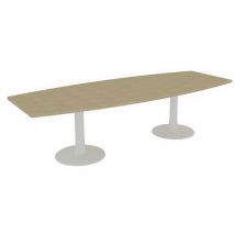 Vergadertafel Tonvormig lengte 280 cm - Quadrifoglio - Quadrifoglio
