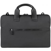 Laptopkoffer Dun Gommo 15,6, Macbook 16, Gerecycled - Zwart, - Tucano