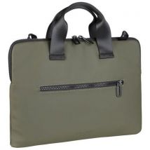 Laptopkoffer Dun Gommo 15,6, Macbook 16, Gerecycled - Kaki, - Tucano