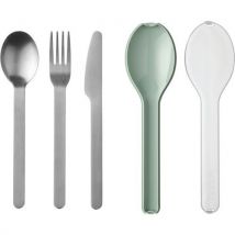 Bestekset Ellipse 3-delig - Nordic Sage, - Mepal