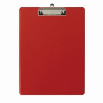 Klembord Met Opbergvak - Formaat 23x32cm Voor A4-rood, - Exacompta