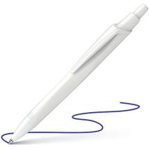 Balpen - Reco - Wit/blauw - Schneider, - Schneider