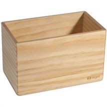 Magnetisch accessoirehouder van dennenhout - 130x80x75 mm - Sigel - Sigel