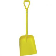Schop Met D-greep En Korte Steel 1035 Mm Geel_56236, - Vikan