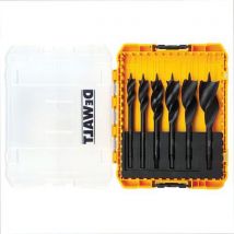 Speedboorset Tri-flute 6 Delig In Tough Case Extreme, - Dewalt