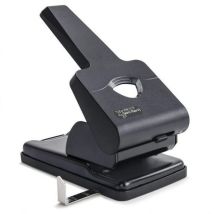 Perforator grote capaciteit, 2 gaten HD865P, zwart - 63 vellen, 2 gaten, 6mm pons, 8cm hartafstand, 2 jaar garantie