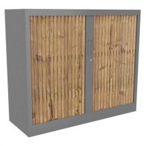 Roldeurkast hoogte 102 cm breedte 120 cm - Buronomic