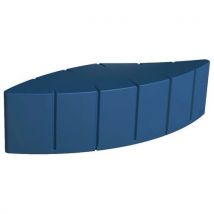 Bank Vegetal 4 Plaatsen 167,4 Cm - Kobaltblauw Ral 5013, - Manutan Expert