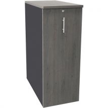Antraciet ladeblok Tower H114 3 legborden - Simmob