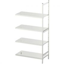 Medische stelling rvs Norme 5 - dicht legbord - Hupfer - Hupfer