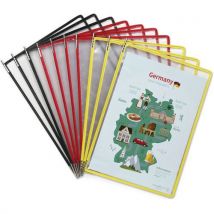 Wandsysteem metaal Tarifold A4 10 zichtpaneel Duitsland kleur - Djois - Djois Made By Tarifold