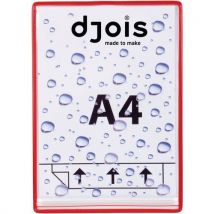 Drypocket vochtbestendig frame Tarifold, zonder scharnieren A4 - Djois - Djois Made By Tarifold