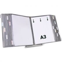 Zichtpanelensysteem wand metaal Tarifold A3 30 zichtpanelen - Djois - Djois Made By Tarifold