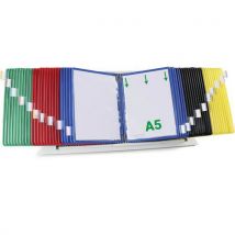 Zichtpanelensysteem Wand Metaal A5 50 Zichtpaneel, Assorti, - Djois Made By Tarifold