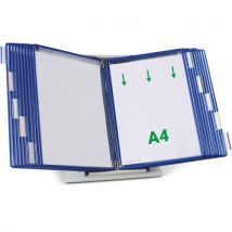 Zichtpanelensysteem Bureau Metaal A4 20 Pp Zichtpaneel Blauw, - Djois Made By Tarifold